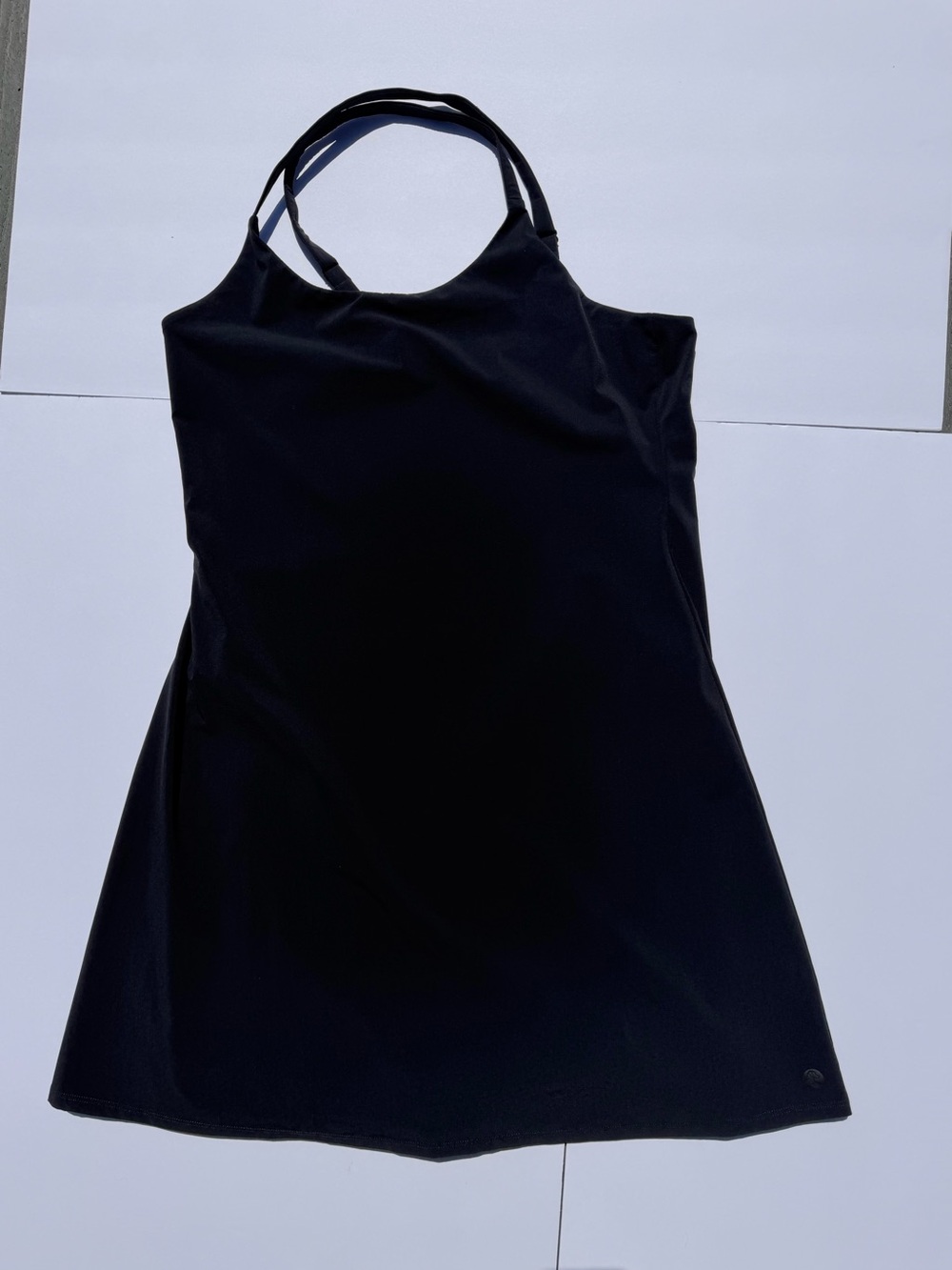 Rhoback classic Black Athletic Halter Top dress